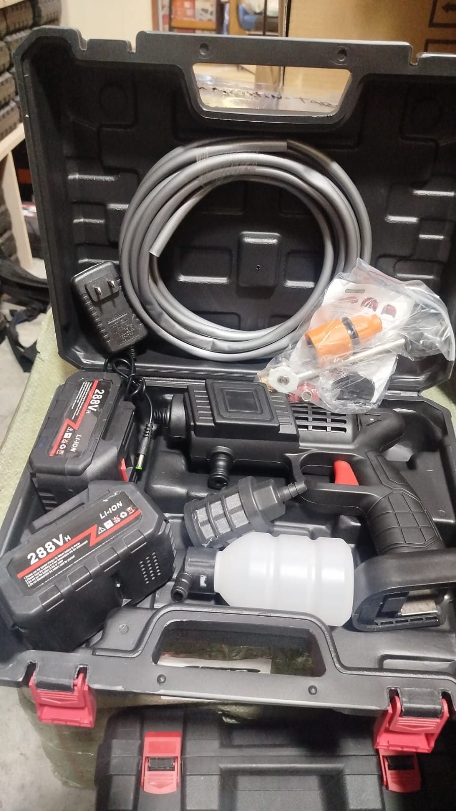 COMBO: HIDROLAVADORA 288V + ASPIRADOR 3 EN 1