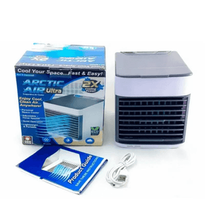 Mini Aire Acondicionado 3 en 1 – Enfría, Humidifica y Purifica