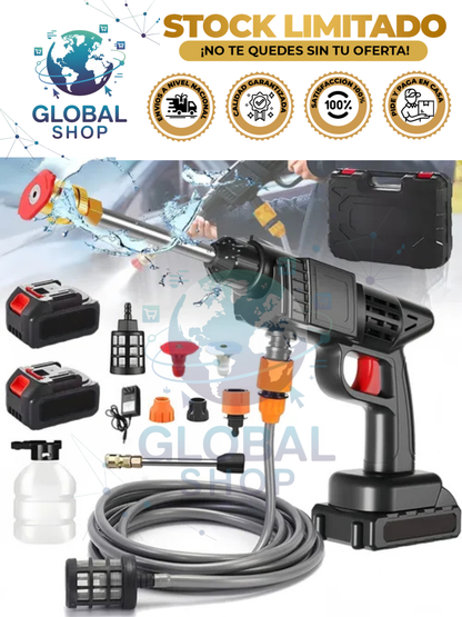HIDROLAVADORA PORTÁTIL DE 288V - DOBLE BATERIA